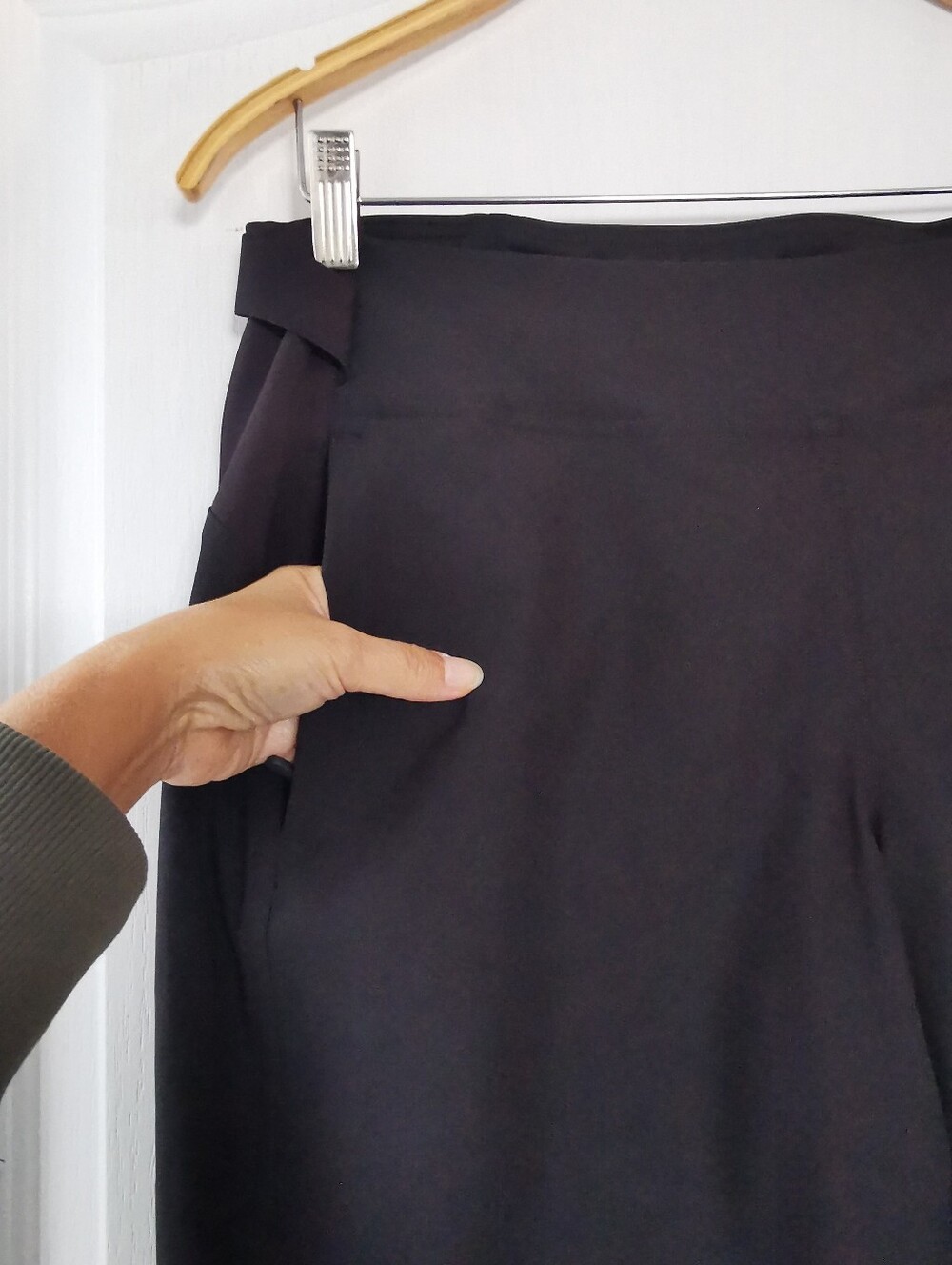 Lululemon Warpstreme Multi-Pocket Mid-Rise Golf Cropped Pant 24"Black 10 - Picture 11 of 16